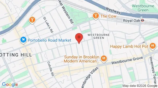 Apartments for rent i London W2 - kort over placeringen