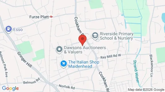 Apartments for rent i Maidenhead - Berkshire - kort over placeringen