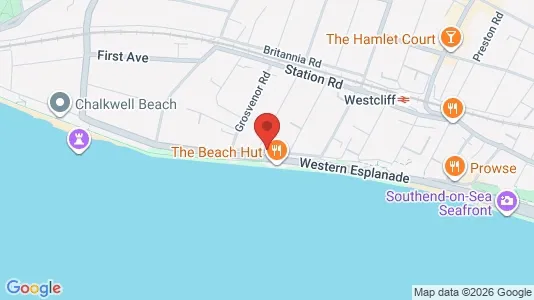 Apartments for rent i Westcliff-on-Sea - Essex - kort over placeringen