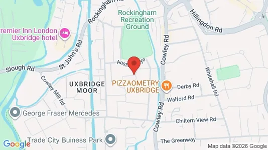 Apartments for rent i Uxbridge - Middlesex - kort over placeringen