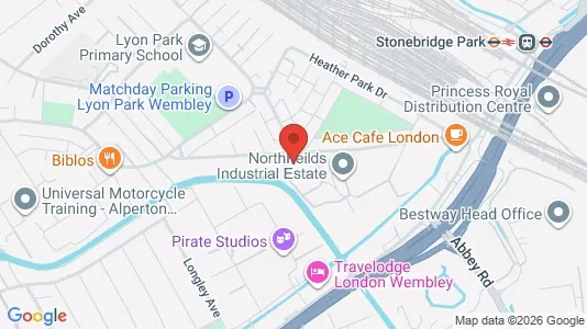 Apartments for rent i Wembley - Middlesex - kort over placeringen