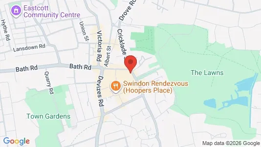 Apartments for rent i Swindon - Wiltshire - kort over placeringen