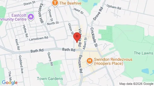 Apartments for rent i Swindon - Wiltshire - kort over placeringen