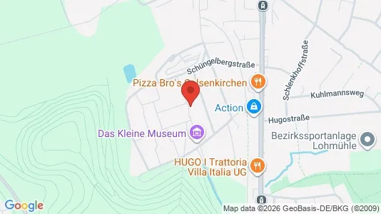 Apartments for rent i Gelsenkirchen - kort over placeringen