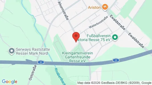 Apartments for rent i Gelsenkirchen - kort over placeringen