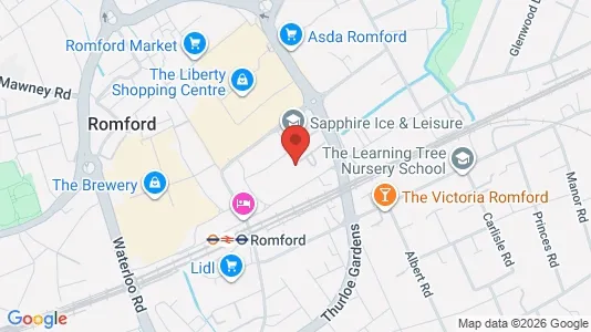 Apartments for rent i Romford - Essex - kort over placeringen
