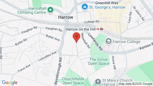 Apartments for rent i Harrow - Middlesex - kort over placeringen