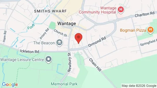 Apartments for rent i Wantage - Oxfordshire - kort over placeringen