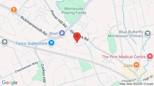 Apartments for rent i Pinner - Middlesex - kort over placeringen
