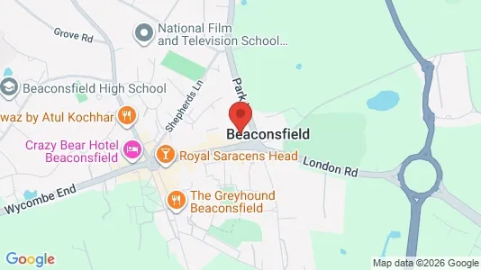 Apartments for rent i Beaconsfield - Buckinghamshire - kort over placeringen