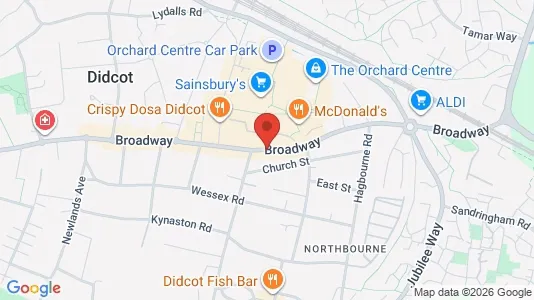 Apartments for rent i Didcot - Oxfordshire - kort over placeringen