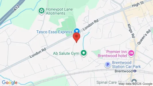 Apartments for rent i Brentwood - Essex - kort over placeringen
