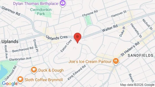 Apartments for rent i Swansea - West Glamorgan - kort over placeringen