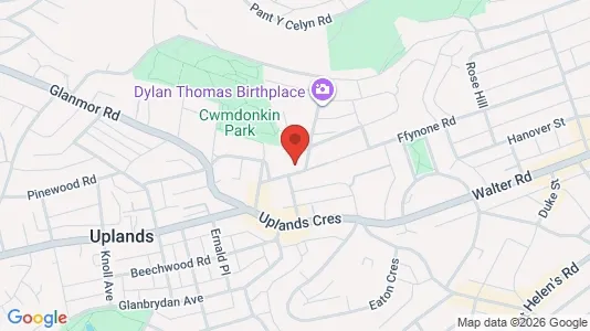 Apartments for rent i Swansea - West Glamorgan - kort over placeringen