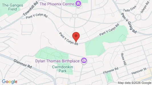 Apartments for rent i Swansea - West Glamorgan - kort over placeringen