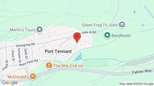 Apartments for rent i Swansea - West Glamorgan - kort over placeringen