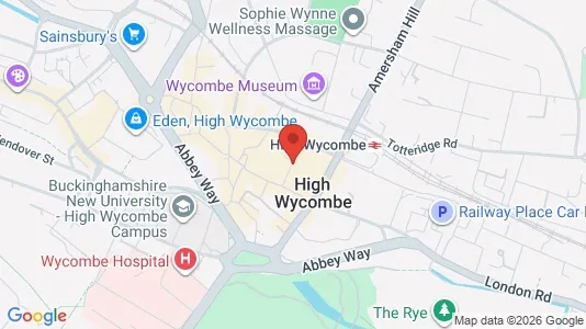 Apartments for rent i High Wycombe - Buckinghamshire - kort over placeringen