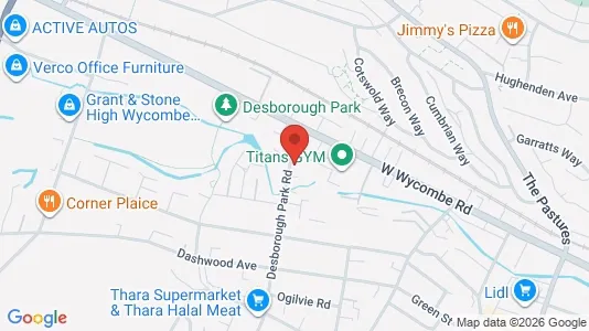Apartments for rent i High Wycombe - Buckinghamshire - kort over placeringen