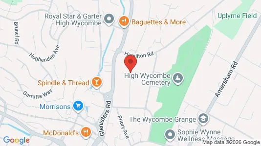 Apartments for rent i High Wycombe - Buckinghamshire - kort over placeringen