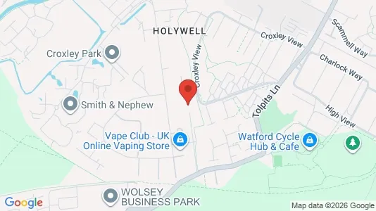 Apartments for rent i Watford - Hertfordshire - kort over placeringen