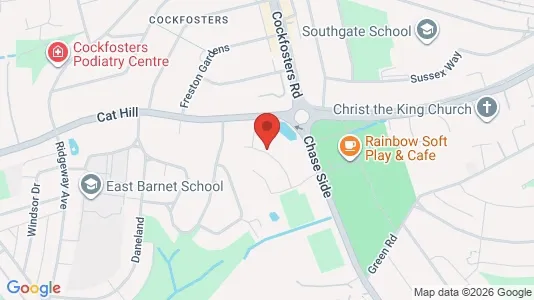 Apartments for rent i Barnet - Hertfordshire - kort over placeringen