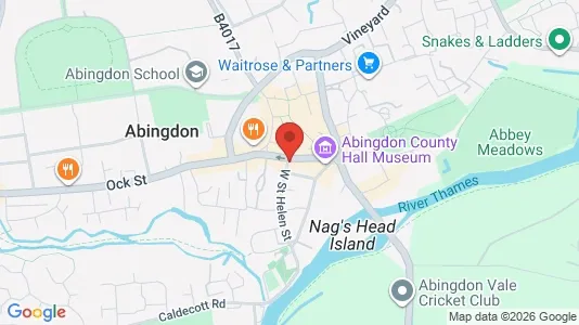 Apartments for rent i Abingdon - Oxfordshire - kort over placeringen