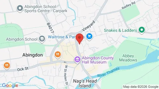Apartments for rent i Abingdon - Oxfordshire - kort over placeringen