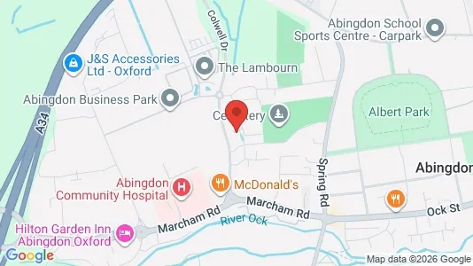 Apartments for rent i Abingdon - Oxfordshire - kort over placeringen
