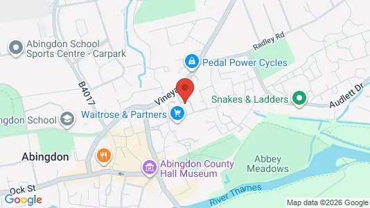 Apartments for rent i Abingdon - Oxfordshire - kort over placeringen