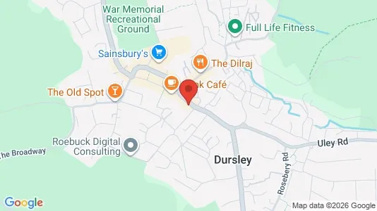 Apartments for rent i Dursley - Gloucestershire - kort over placeringen