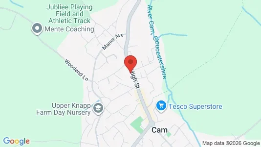 Apartments for rent i Dursley - Gloucestershire - kort over placeringen