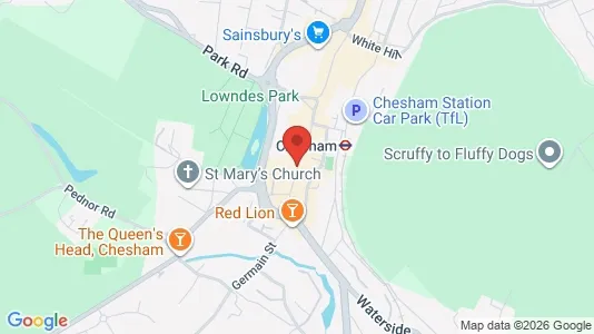 Apartments for rent i Chesham - Buckinghamshire - kort over placeringen