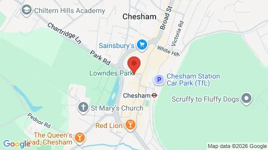 Apartments for rent i Chesham - Buckinghamshire - kort over placeringen