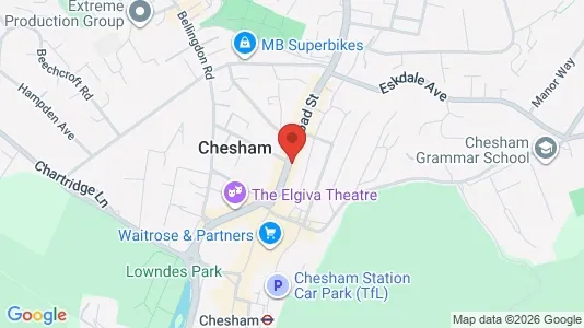 Apartments for rent i Chesham - Buckinghamshire - kort over placeringen