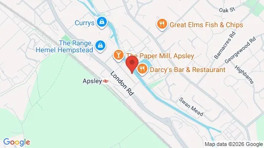 Apartments for rent i Hemel Hempstead - Hertfordshire - kort over placeringen