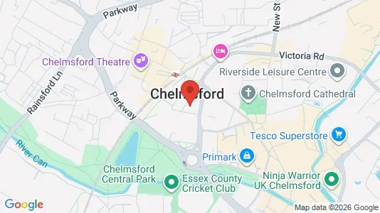 Apartments for rent i Chelmsford - Essex - kort over placeringen