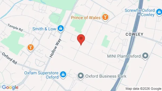 Apartments for rent i Oxford - Oxfordshire - kort over placeringen