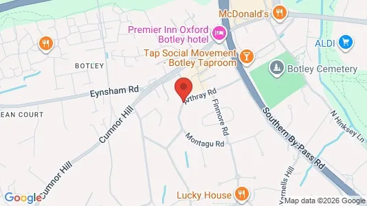Apartments for rent i Oxford - Oxfordshire - kort over placeringen