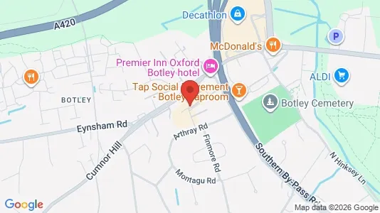 Apartments for rent i Oxford - Oxfordshire - kort over placeringen