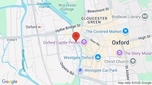 Apartments for rent i Oxford - Oxfordshire - kort over placeringen