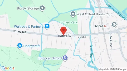 Apartments for rent i Oxford - Oxfordshire - kort over placeringen