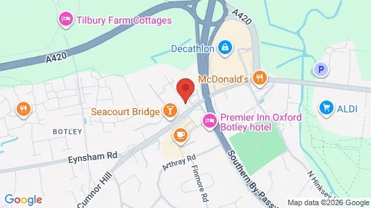 Apartments for rent i Oxford - Oxfordshire - kort over placeringen