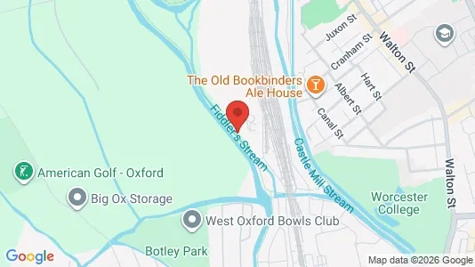 Apartments for rent i Oxford - Oxfordshire - kort over placeringen