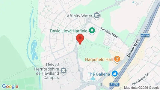 Apartments for rent i Hatfield - Hertfordshire - kort over placeringen
