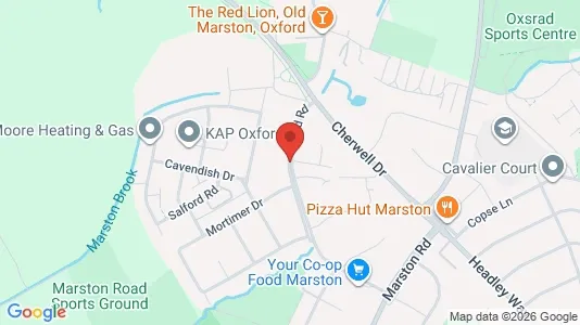 Apartments for rent i Oxford - Oxfordshire - kort over placeringen