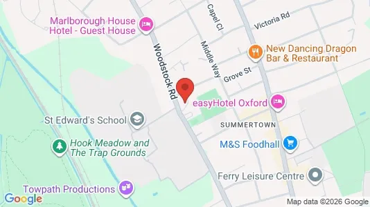Apartments for rent i Oxford - Oxfordshire - kort over placeringen
