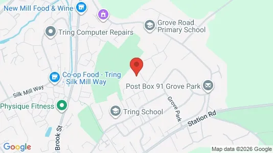 Apartments for rent i Tring - Hertfordshire - kort over placeringen