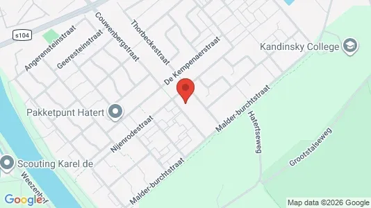 Apartments for rent i Nijmegen - kort over placeringen
