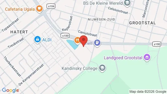 Apartments for rent i Nijmegen - kort over placeringen