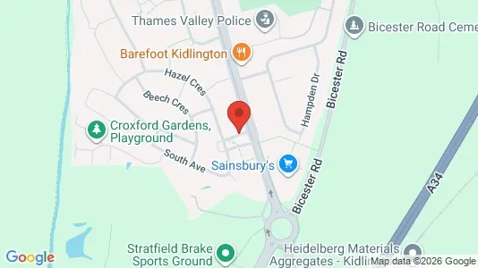 Apartments for rent i Kidlington - Oxfordshire - kort over placeringen